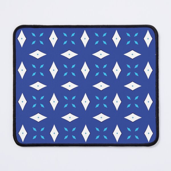 Item preview, Electric blue lilac geometric pattern 18 designed and sold by AneissPiaf.