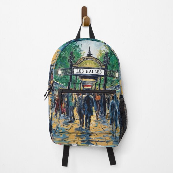 Item preview, Les Halles Metro - A Bustling Parisian Scene designed and sold by CARRAANN.