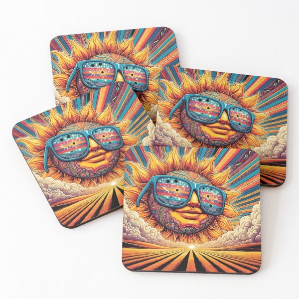 Item preview, Sunspot Cool Sun with sunglasses designed and sold by SEKAIHUNTER.