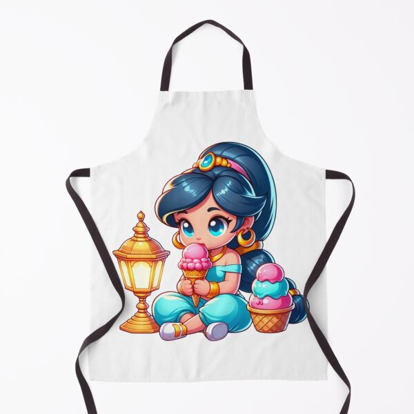 Item preview, Arabian Princess Jasmine Eating Ice Cream designed and sold by PedroStyle.