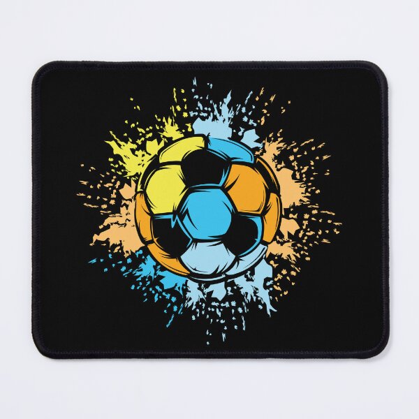 Item preview, football color explosion sun ball illustration symbol designed and sold by AndreMi.