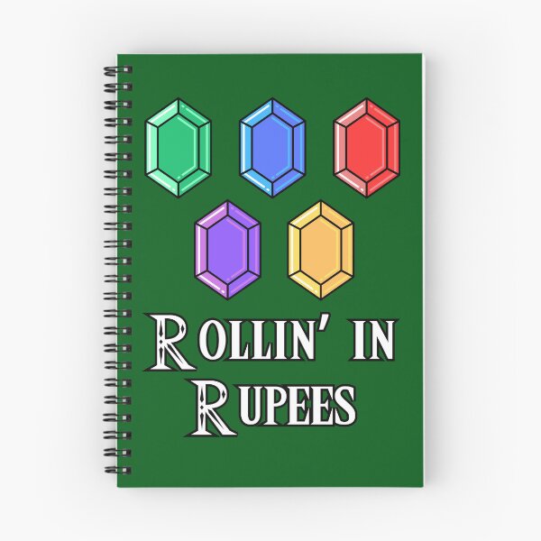 Item preview, Rolling in Rupees Legend of Zelda inspired designed and sold by Ellie Forder Condon.