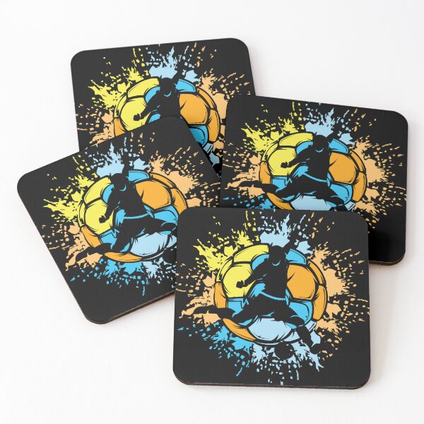 Item preview, player football color explosion sun ball illustration symbol designed and sold by AndreMi.