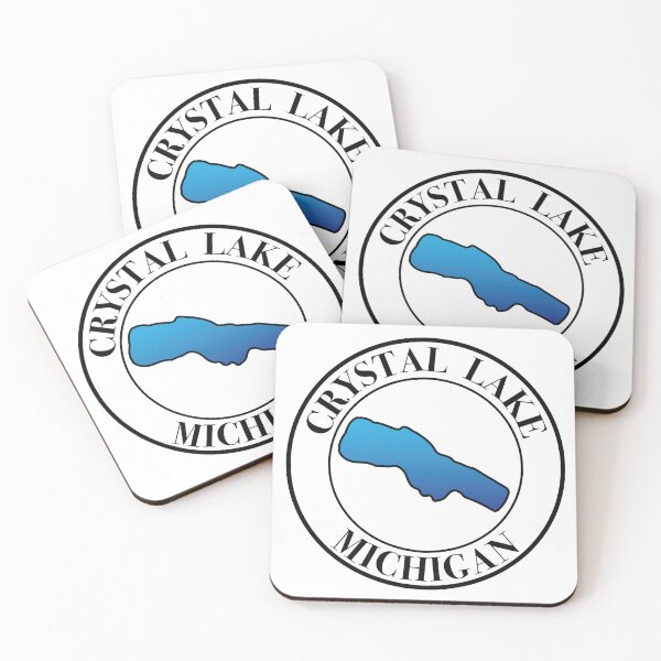 Item preview, Crystal Lake, Michigan designed and sold by SwiftSlothMedia.