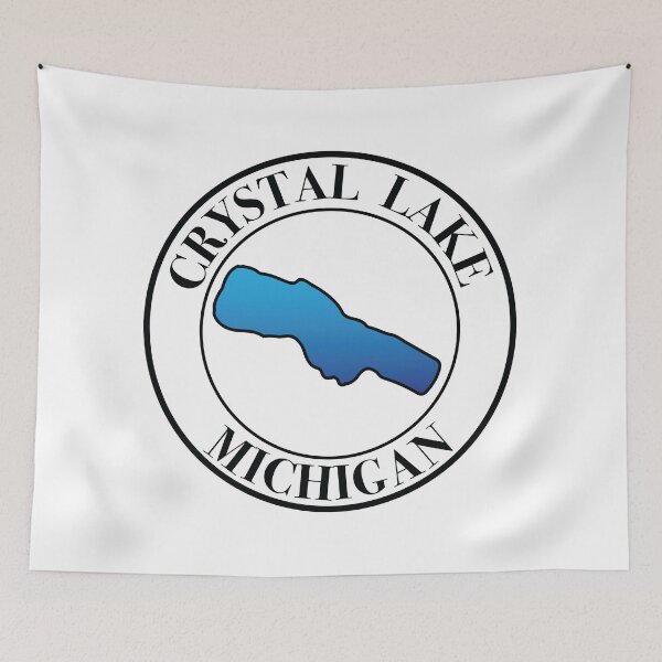 Item preview, Crystal Lake, Michigan designed and sold by SwiftSlothMedia.