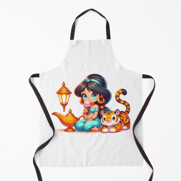 Item preview, Arabian Princess Jasmine and Rajah Eating Ice Cream designed and sold by PedroStyle.