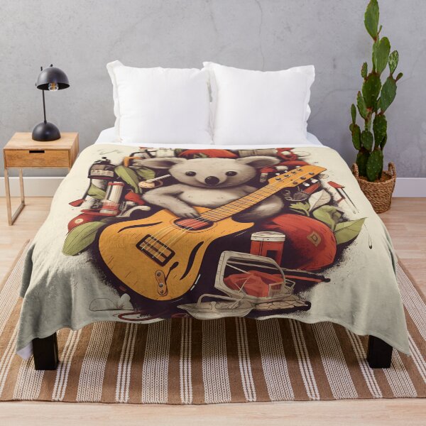 Item preview, "Guitar Loving Koala" designed and sold by Art-Vortex-fr.