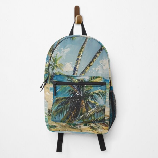 Item preview, Summer Beach Palm Scene designed and sold by dcrc.