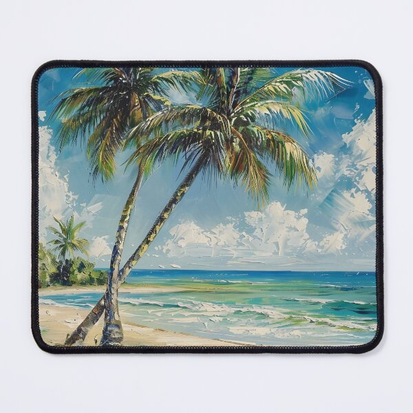 Item preview, Summer Beach Palm Scene designed and sold by dcrc.