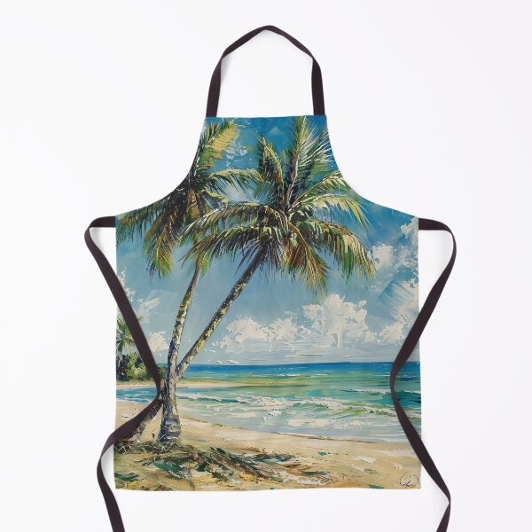 Item preview, Summer Beach Palm Scene designed and sold by dcrc.