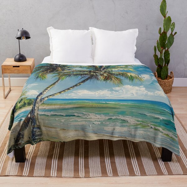 Item preview, Summer Beach Palm Scene designed and sold by dcrc.