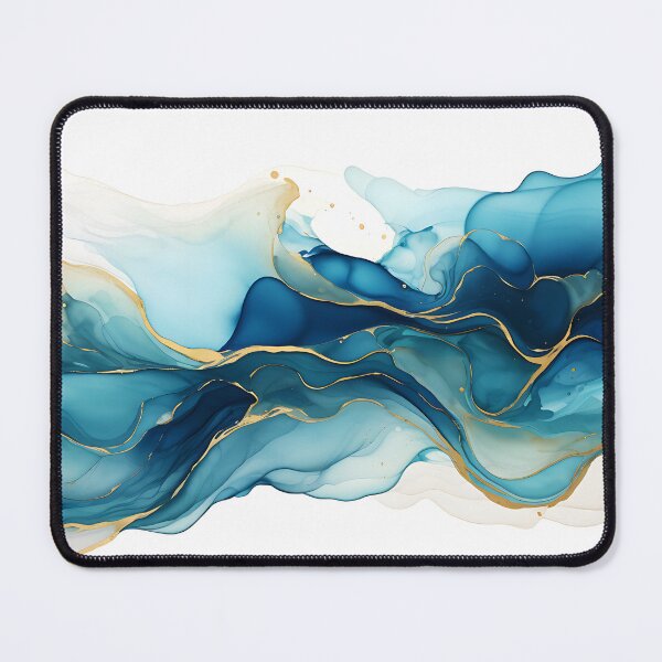 Item preview, Cyan - Kintsugi designed and sold by KootenayDesigns.