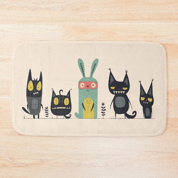 Item preview, The Super Bunny and the Villains designed and sold by M2-D2.
