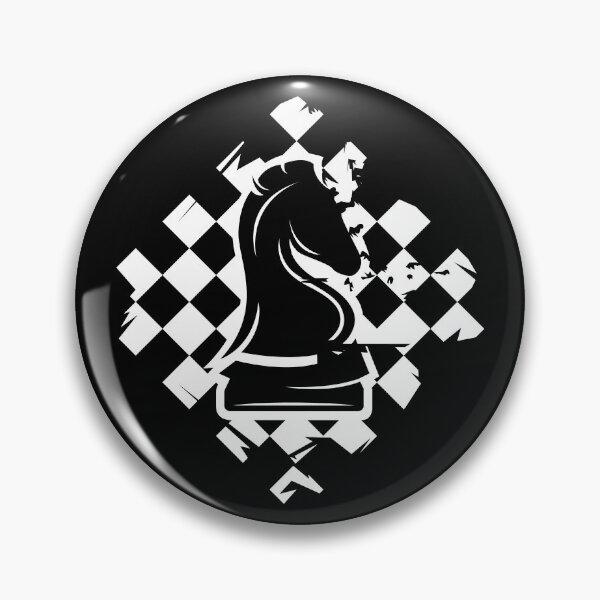 Item preview, chess field knight chess player chess pattern logo designed and sold by AndreMi.
