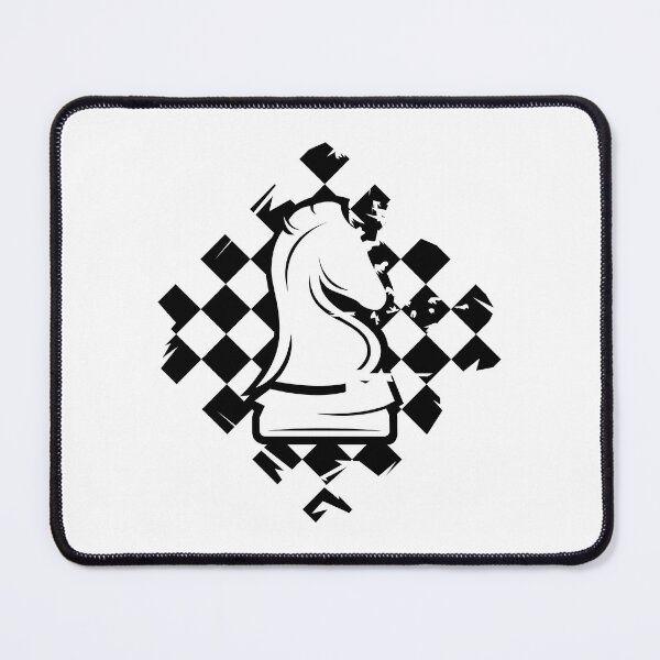 Item preview, club chess field knight chess player chess pattern logo designed and sold by AndreMi.