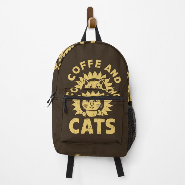 Item preview, Retro Coffee and Cats v2 designed and sold by FenwickDesign99.