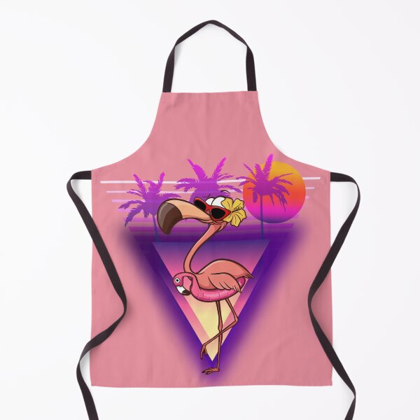 Artikelvorschau, Retro-Rosa-Flamingo entworfen und verkauft von NEDRODESIGN.