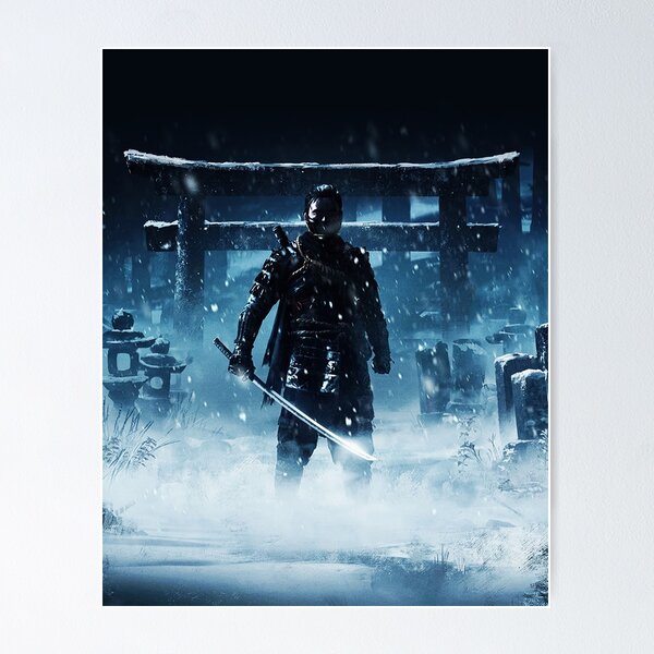 Item preview, Ghost Of Tsushima Video Game,  Ghost Of Tsushima BOOOOOM designed and sold by KouUART.