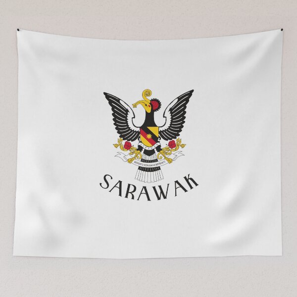Item preview, Sarawak Coat of Arms,Malaysia designed and sold by jeshands.