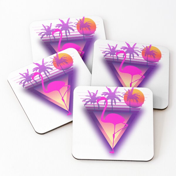Artikelvorschau, Retro-Rosa-Flamingo entworfen und verkauft von NEDRODESIGN.