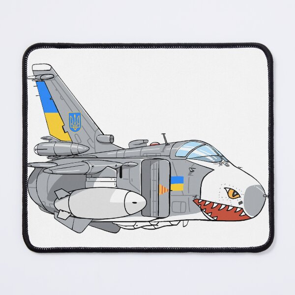 Item preview, Ukrainian Su-24 with shark mouth designed and sold by pbfirefly.