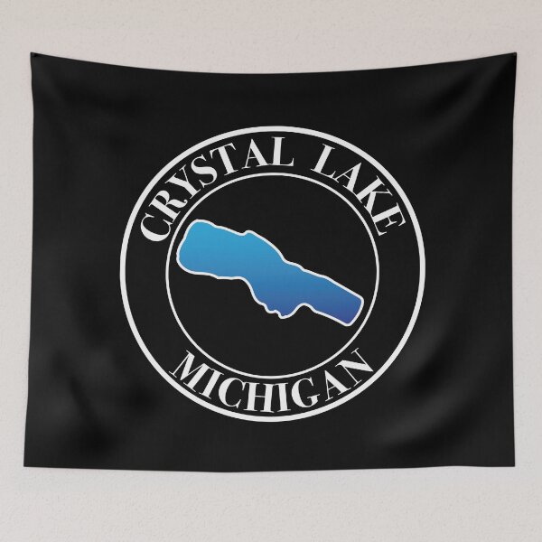 Item preview, Crystal Lake, Michigan designed and sold by SwiftSlothMedia.