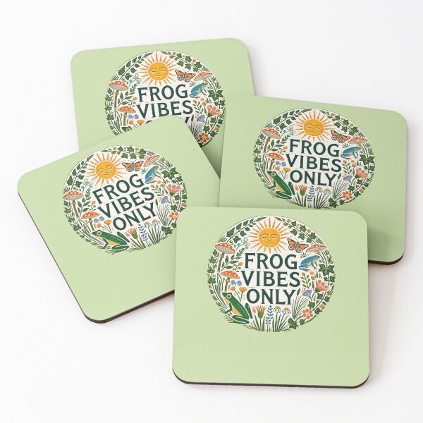 Item preview, Frog Vibes Only designed and sold by FrictionMaxxing.