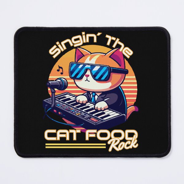 Item preview, Cat Playing Synthesizer | The Cat Food Rock designed and sold by McThingummy.