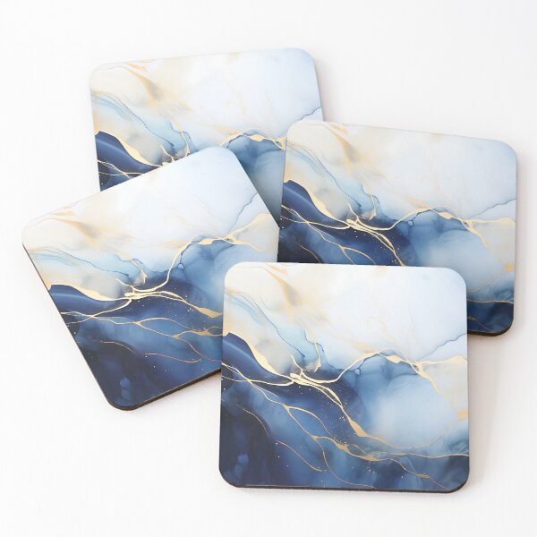 Item preview, Indigo - Kintsugi designed and sold by KootenayDesigns.