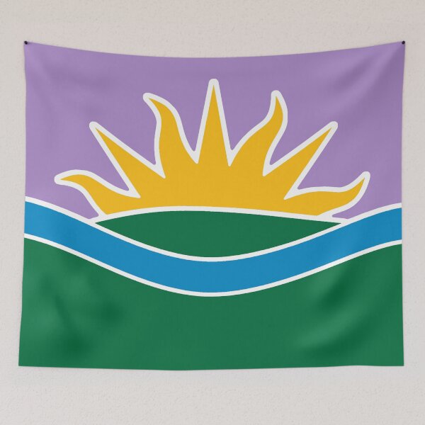 Item preview, Edmonton New Flag #1 designed and sold by SalahBlt.