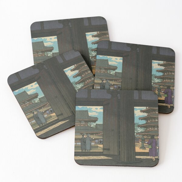 Item preview, Horyuji Temple by Kawase Hasui designed and sold by Takeda-art.