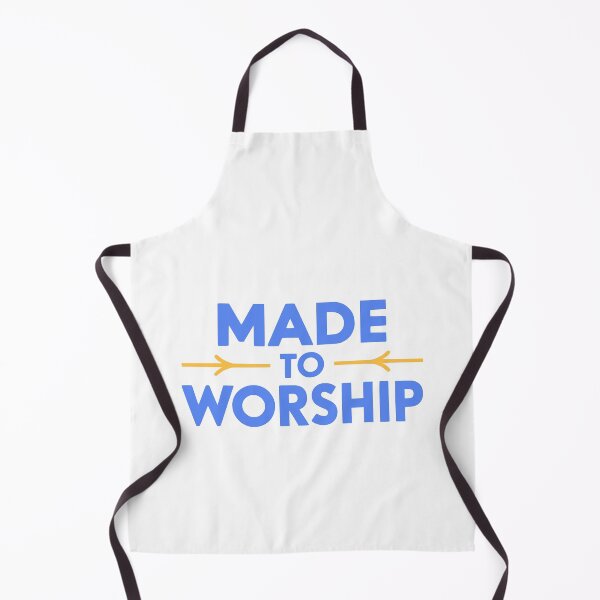 Item preview, Made To Worship! Blue Gold designed and sold by PMCreative.