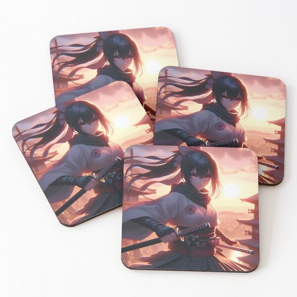 Item preview, Samurai Girl designed and sold by GalleryBrisArt.