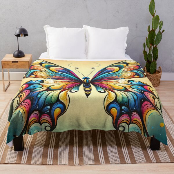 Item preview, Colorful Graphic Butterfly Design designed and sold by CattyCornerPOD.