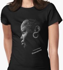 Afrikanerin Tailliertes T-Shirt für Frauen