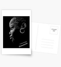 Afrikanerin Postkarten