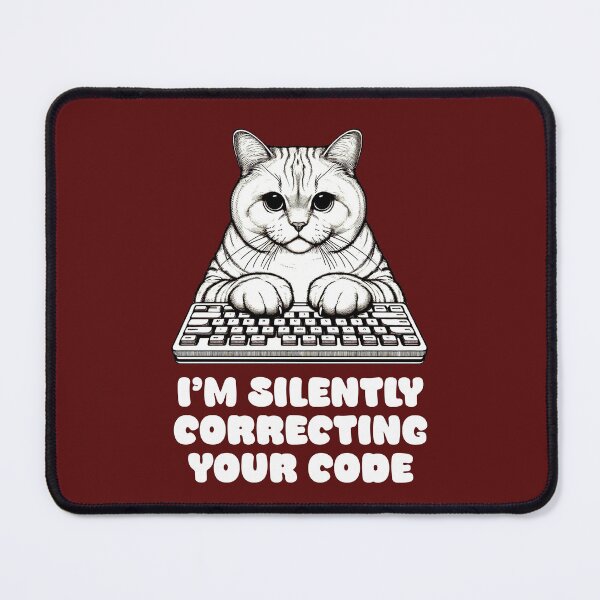 Item preview, I'm Silently Correcting Your Code designed and sold by Teepot888.