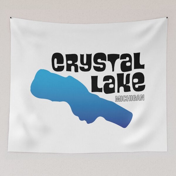 Item preview, Crystal Lake, Michigan designed and sold by SwiftSlothMedia.