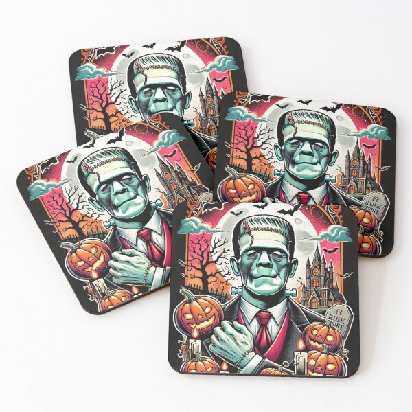 Item preview, Spooky Frankenstein's Monster: Halloween-Themed Design designed and sold by AdisKucius.