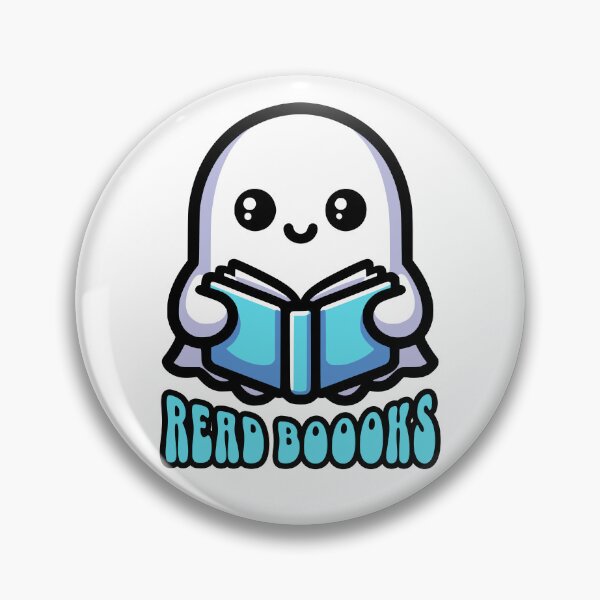 Item preview, Read Boooks! Cute Reading Ghost Pun designed and sold by PMCreative.