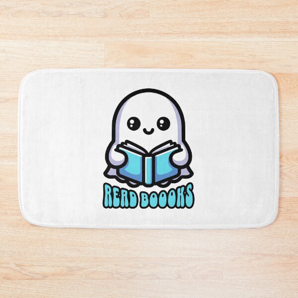 Item preview, Read Boooks! Cute Reading Ghost Pun designed and sold by PMCreative.