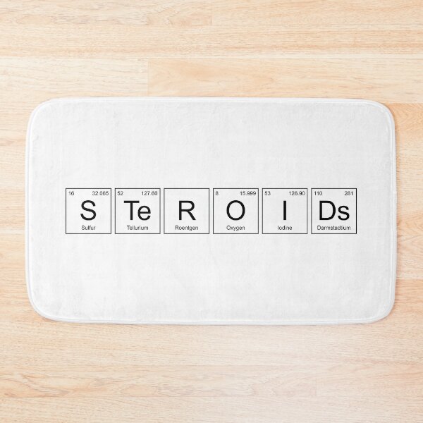 Item preview, "Steroids" Periodic Table Design designed and sold by GainsGraphics.