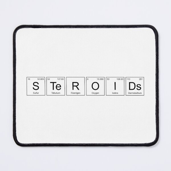 Item preview, "Steroids" Periodic Table Design designed and sold by GainsGraphics.