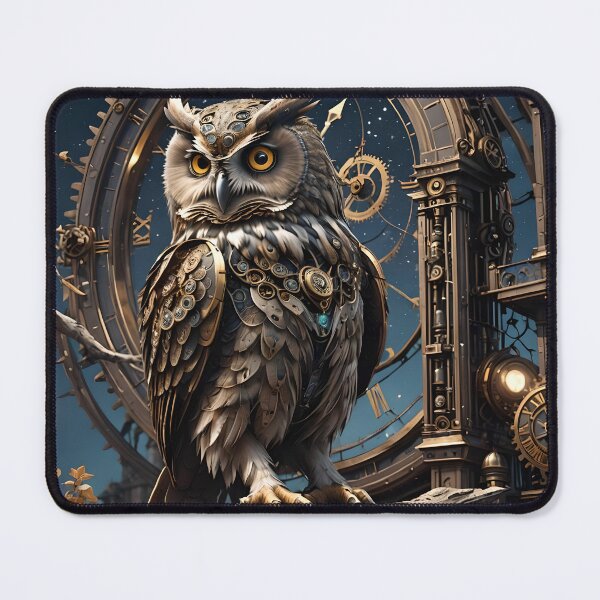 Item preview, Guardian Owl Metallic designed and sold by Patricia Howitt.