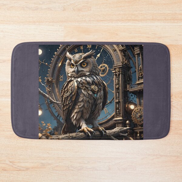 Item preview, Guardian Owl Metallic designed and sold by Patricia Howitt.