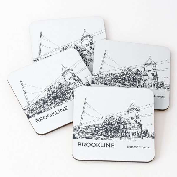 Item preview, Brookline Massachusetts designed and sold by Lakeric Cityscapes.
