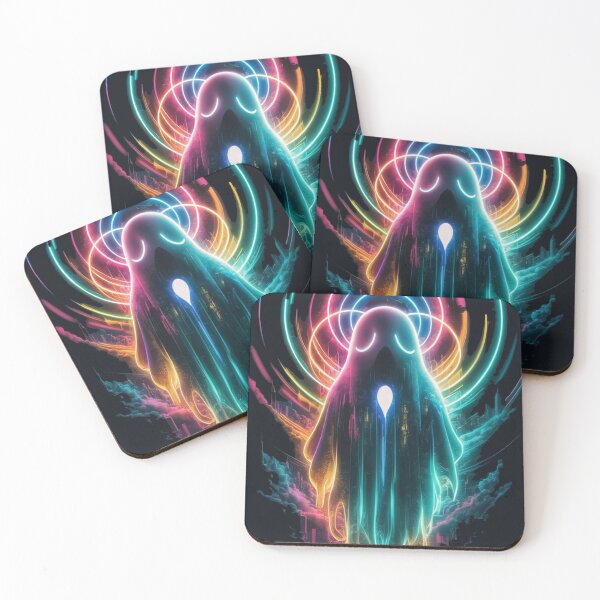 Item preview, a neon lights ghost designed and sold by khufra1.