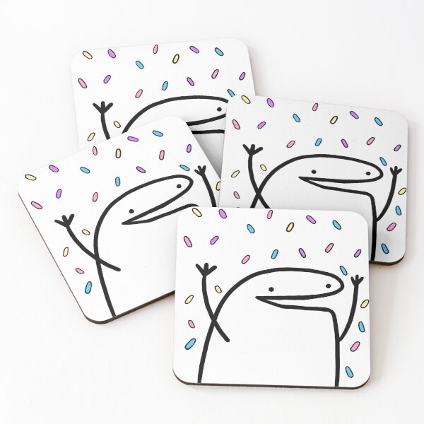 Item preview, Confetti Stickthing Meme designed and sold by Greyghostsco.