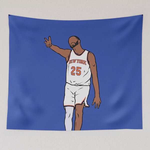 Item preview, Mikal Bridges 3 Point Celebration (New York) designed and sold by RatTrapTees.
