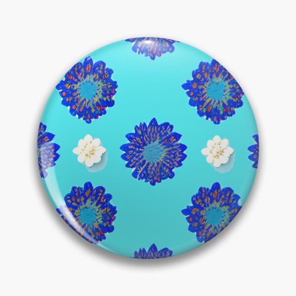 Item preview, Blue Roses  Floral Pattern designed and sold by Liza36designs.